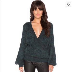 Free People Karina Wrap Sweater